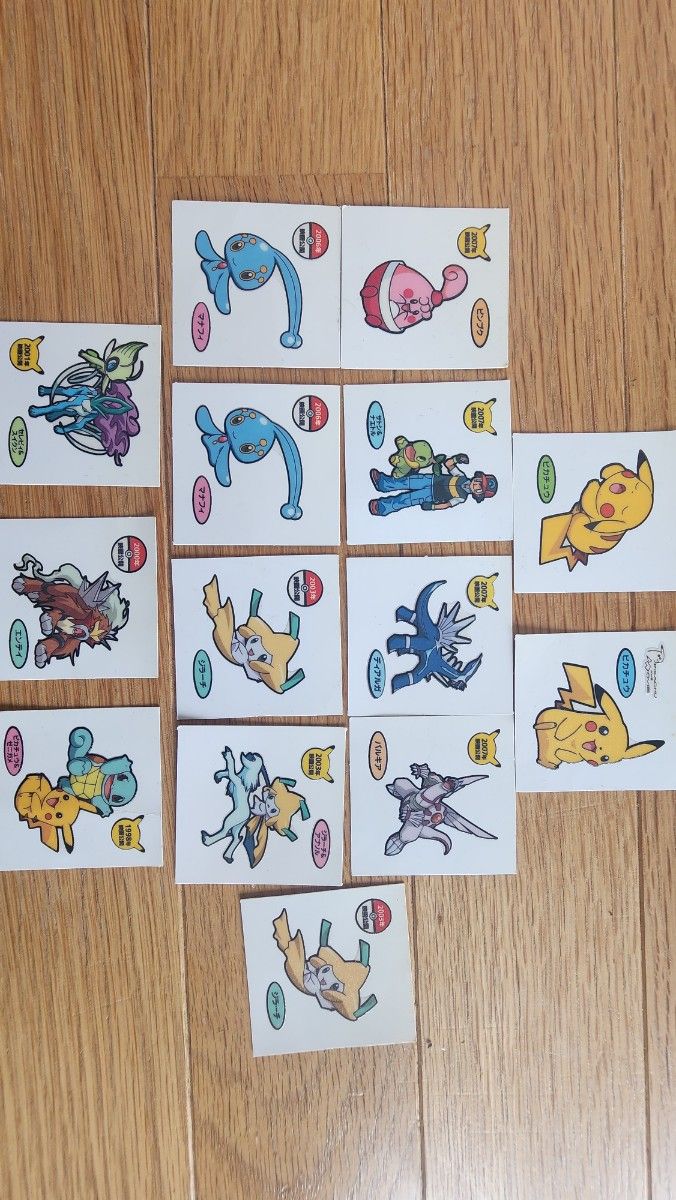 ポケモンデコキャラシール ポケモンパンシール セット