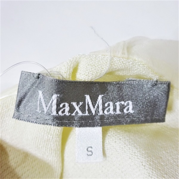 マックスマーラ Max Mara ノースリーブカットソー サイズS - アイボリー レディース トップス_画像3