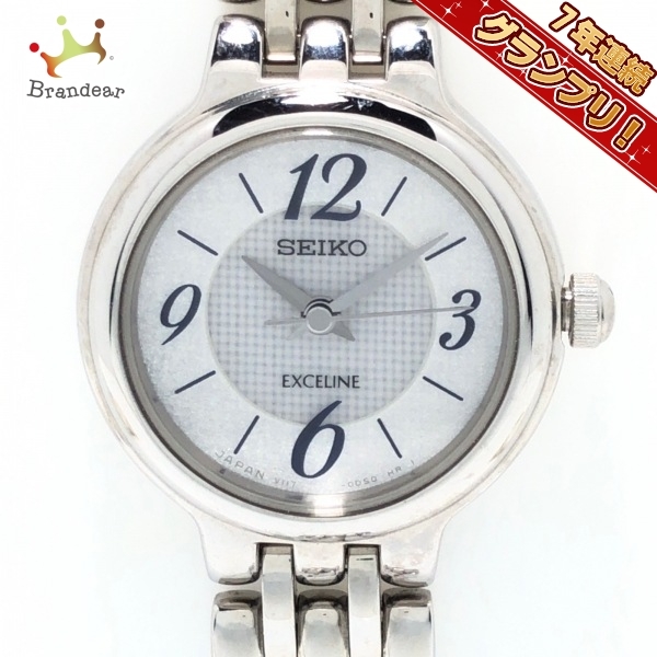 独特の上品 SEIKO(セイコー) 腕時計 EXCELINE(エクセリーヌ) V117-0BZ0