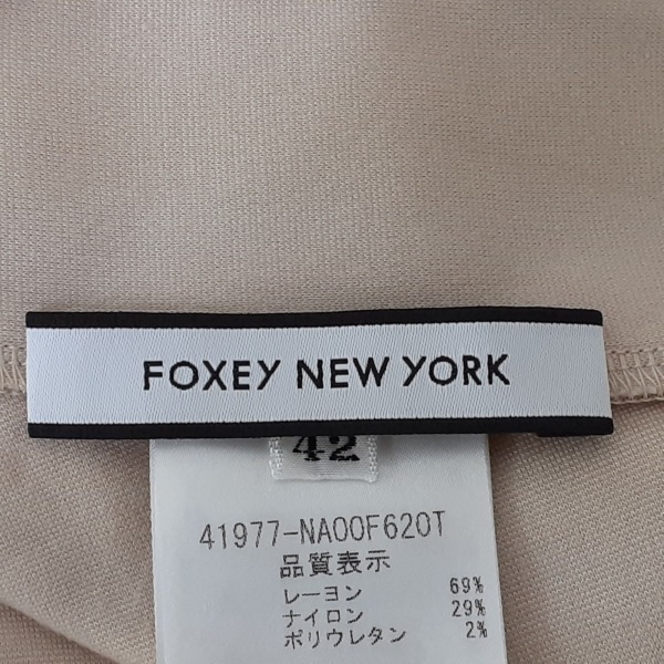 超可爱の YORK NEW FOXEY フォクシーニューヨーク サイズ42 ワンピース