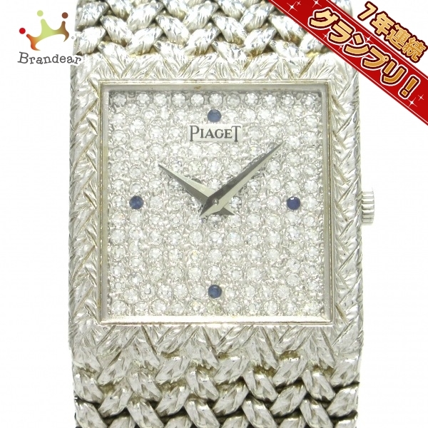 ネット限定】 腕時計 PIAGET(ピアジェ) - ダイヤモンド×サファイア 金