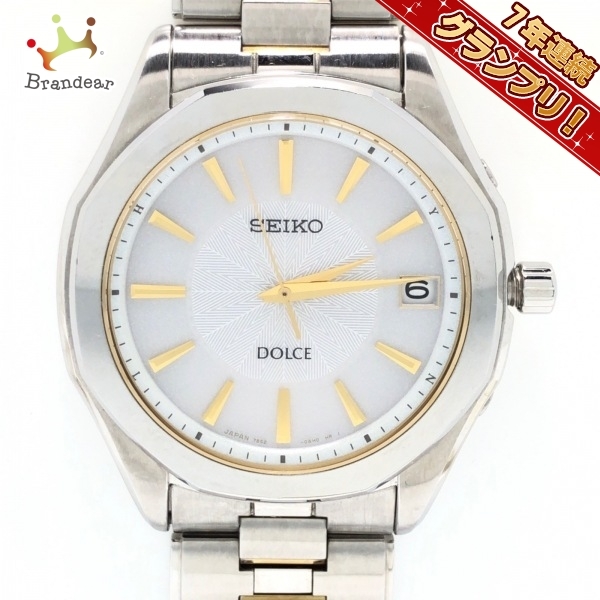 人気満点 SEIKO(セイコー) 腕時計 DOLCE(ドルチェ) 7B52-OAEO メンズ