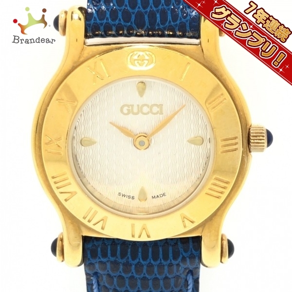 最新作売れ筋が満載 GUCCI(グッチ) 腕時計 白 レディース 6500L - 女性