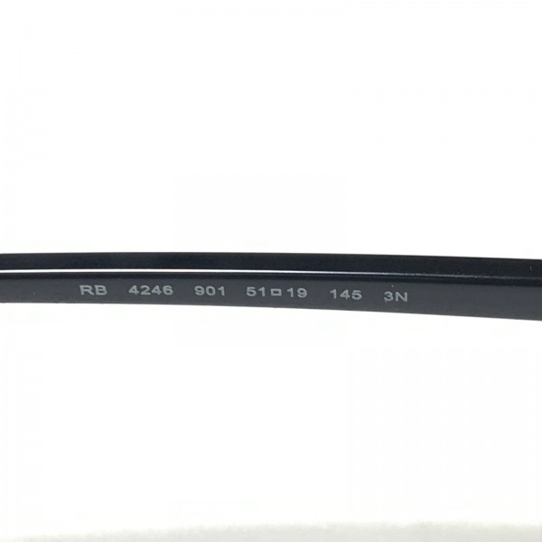 レイバン Ray-Ban RB4246 プラスチック×金属素材 黒×ゴールド サングラス_画像5