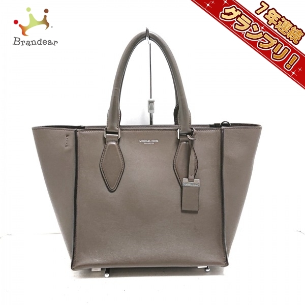 【安心発送】 マイケルコース バッグ ダークブラウン レザー - ハンドバッグ KORS MICHAEL その他 【安心発送】 マイケルコース バッグ ダークブラウン レザー - ハンドバッグ KORS MICHAEL その他