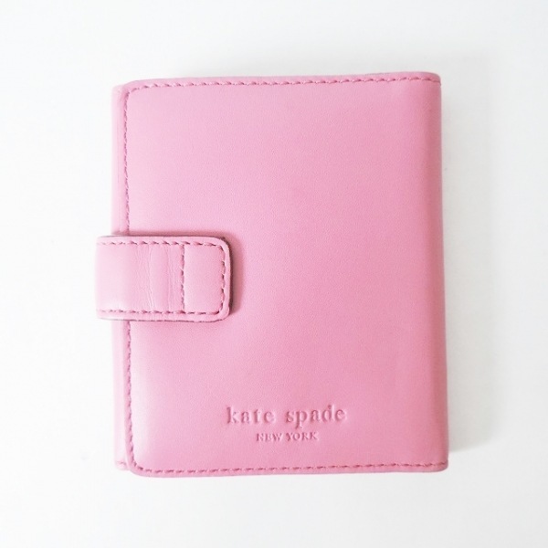 ケイトスペード Kate spade 小物入れ - レザー ピンク フォトケース 財布_画像2