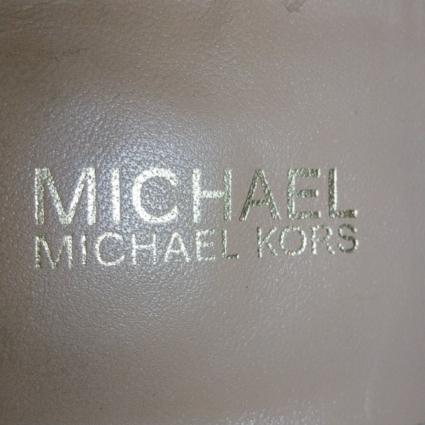 マイケルコース MICHAEL KORS ブーティ 7M - レザー ダークブラウン レディース 靴_画像6