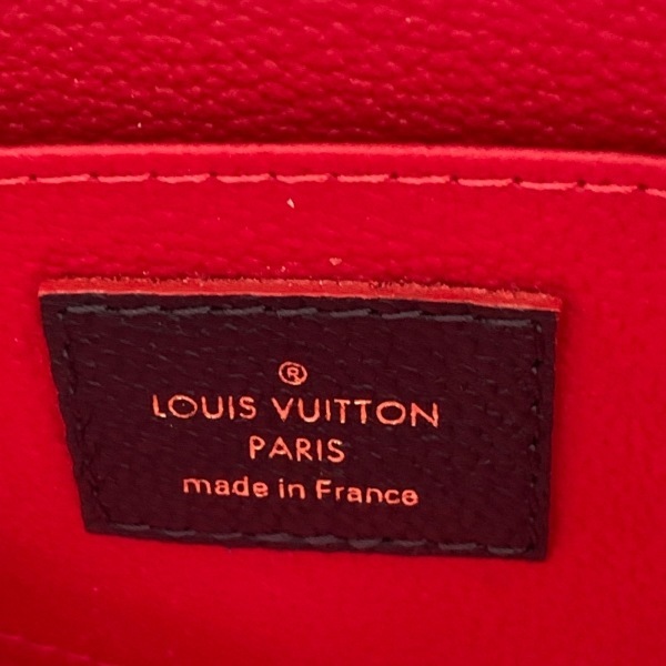 ルイヴィトン LOUIS VUITTON M69413 ポシェットコスメティック モノグラム・アンプラント レザー（皮革の種類：牛革） マリーヌルージュ_画像5