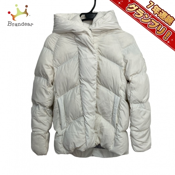 カナダグース CANADA GOOSE ダウンジャケット サイズXS 3904W Marlow jacket(マロー) 白 レディース 長袖/冬 ジャケット