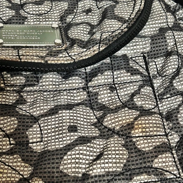 マークバイマークジェイコブス MARC BY MARC JACOBS ショルダーバッグ - ナイロン グレー×アイボリー×マルチ キルティング バッグ_画像9