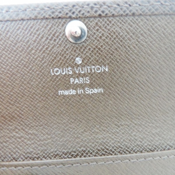 ルイヴィトン LOUIS VUITTON キーケース M30528 ミュルティクレ4 タイガ・レザー（LVロゴの刻印入り） グリズリ CA1014 財布 タイガ_画像5