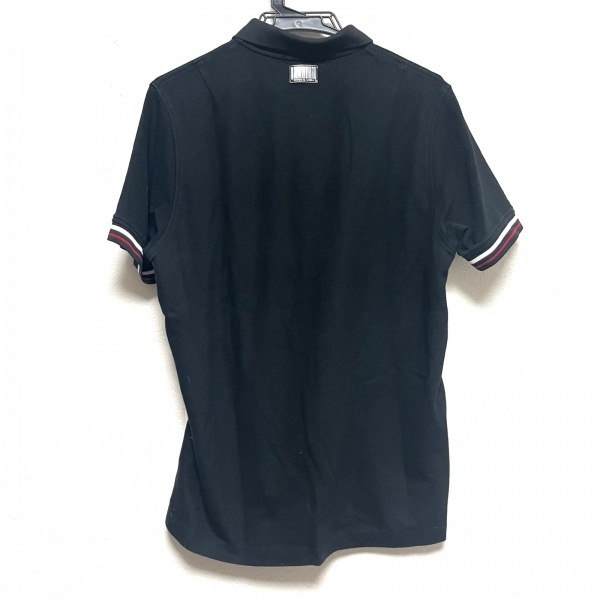 マークアンドロナ MARK&LONA 半袖ポロシャツ サイズ50 - 白×黒×レッド メンズ トップス_画像2