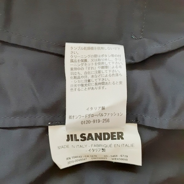 ジルサンダー JILSANDER サイズ34 XS - ダークネイビー レディース 長袖/春/秋 コート_画像5