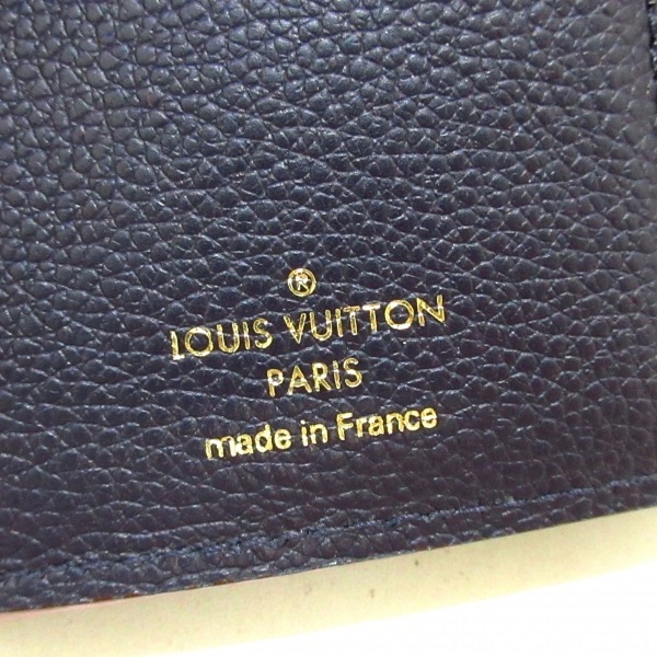 ルイヴィトン LOUIS VUITTON 3つ折り財布 M64577 ポルトフォイユヴィクトリーヌ モノグラム・アンプラントレザー マリーヌルージュ SP0199_画像5