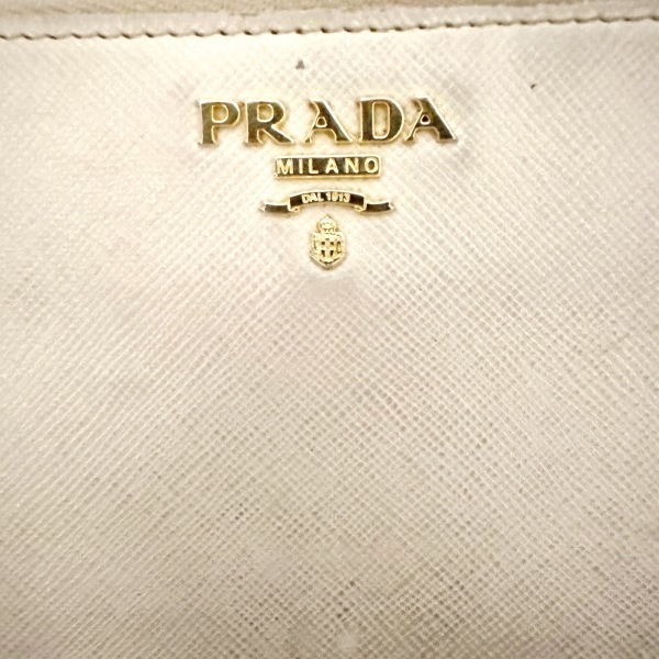 プラダ PRADA 長財布 1M0506 - サフィアーノメタル アイボリー ラウンドファスナー 財布_画像5