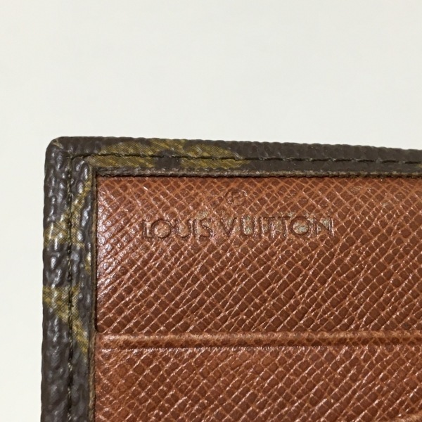 ルイヴィトン LOUIS VUITTON Wホック財布 190 ポルトモネビエ(旧型) モノグラム・キャンバス - AN0920 財布 モノグラム_画像5