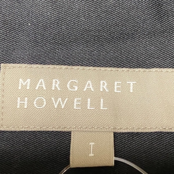 マーガレットハウエル MargaretHowell パンツ サイズ1 S - 黒×ダークグレー レディース フルレングス/ストライプ ボトムス_画像3