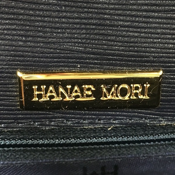 福袋セール】 ハンドバッグ MORI HANAE ハナエモリ - バッグ ネイビー