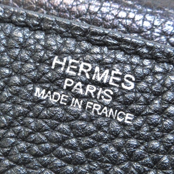 エルメス HERMES ハンドバッグ バーキン30 トリヨンクレマンス 黒 シルバー金具 □L バッグ_画像8