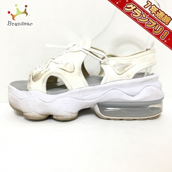 ナイキ NIKE サンダル 23 CI8798-100 ウィメンズ エア マックス ココ サンダル 化学繊維 白 レディース 靴