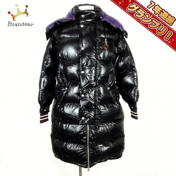 モンクレール MONCLER ダウンコート サイズ0 XS E209L4230050 BILLY 黒 メンズ 19AW/Palm Angels(パームエンジェルス)/冬物 新品同様_画像1