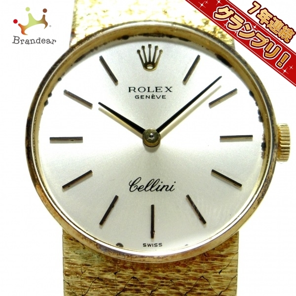 ROLEX(ロレックス) 腕時計 チェリーニ ボーイズ K18YG/金無垢 シルバー