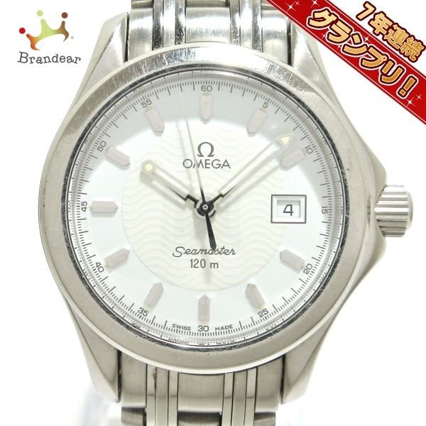 OMEGA(オメガ) 腕時計 シーマスター120 レディース 白
