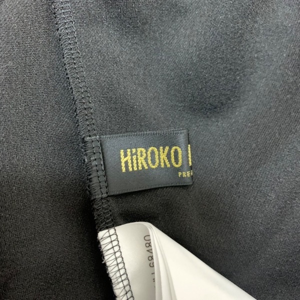 ヒロココシノ HIROKO KOSHINO ノースリーブTシャツ サイズ40 M - 黒 レディース スパンコール トップス_画像3