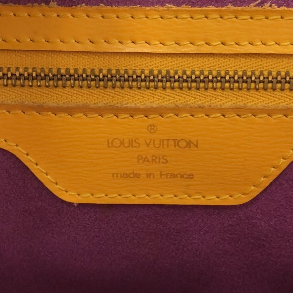 ルイヴィトン LOUIS VUITTON ショルダーバッグ M52269 サン・ジャック ショッピング レザー（LVロゴの刻印入り） ジョーヌ A20924 バッグ_画像7