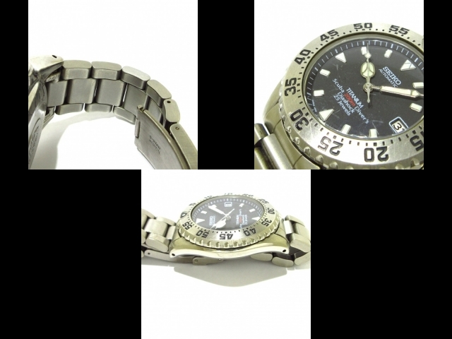 SEIKO(セイコー) 腕時計 SCVF001/4S15-7000 メンズ チタン/不動 黒_画像10