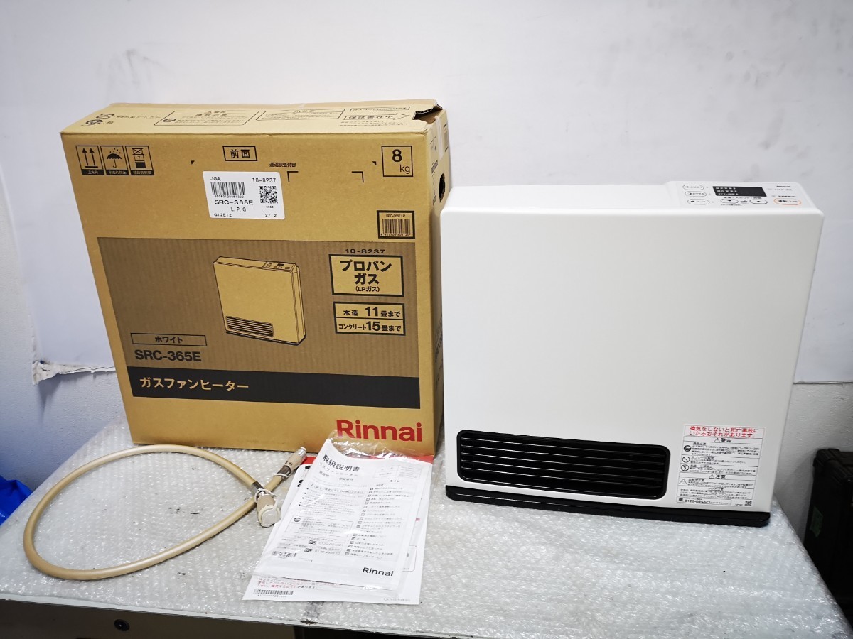 破格値下げ】 [新古品 ガスファンヒーター SRC-365E 綺麗]Rinnai ガス