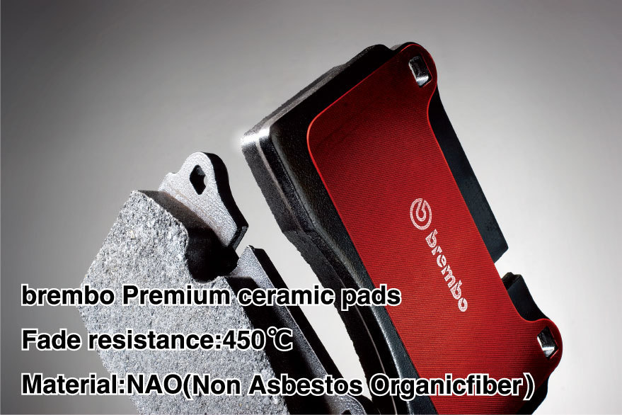 brembo ブレーキパッド セラミックパッド 左右セット P83 037N マークII/クレスタ/チェイサー JZX110 (TURBO) 00/10～04/11 フロント_画像6