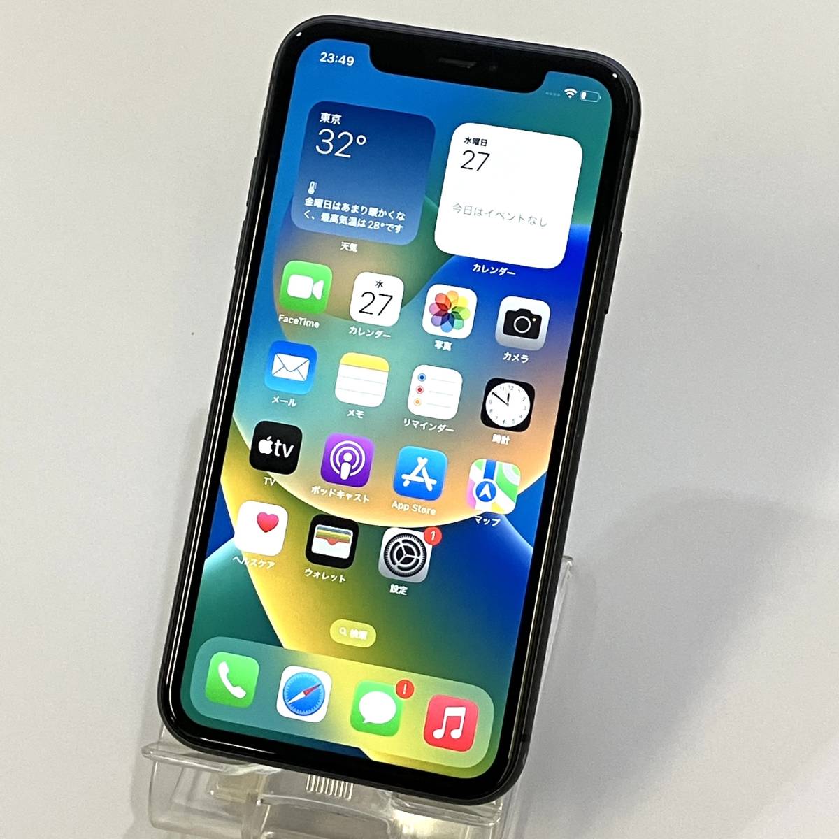 iPhone 11 ブラック 128 GB docomo-