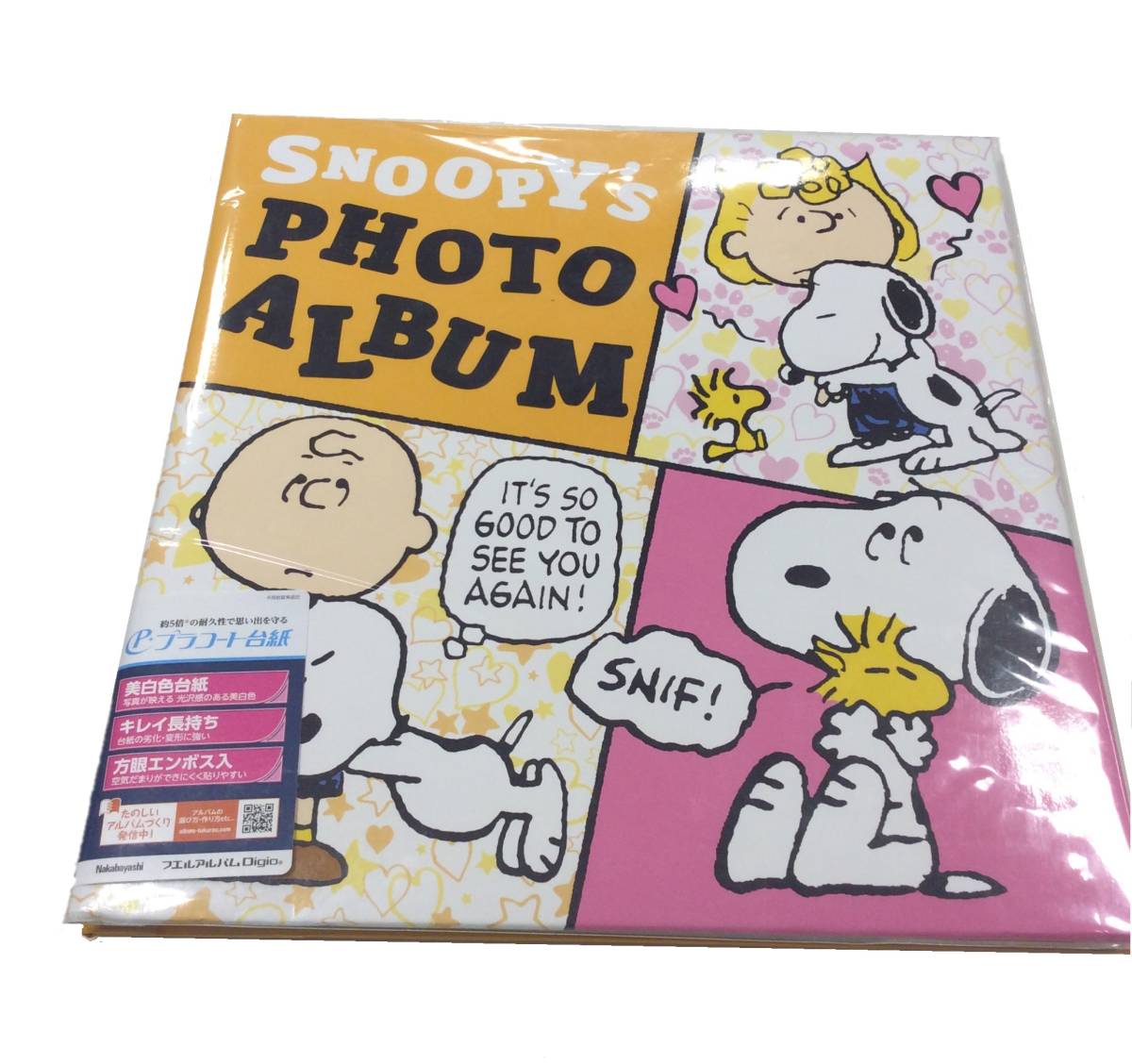 【即決・訳あり特価】■スヌーピー /SNOOPY■フエルアルバム フォトアルバム /10枚台紙 /約5倍の耐久性 /写真 思い出 //ア-LP-138-2_画像1