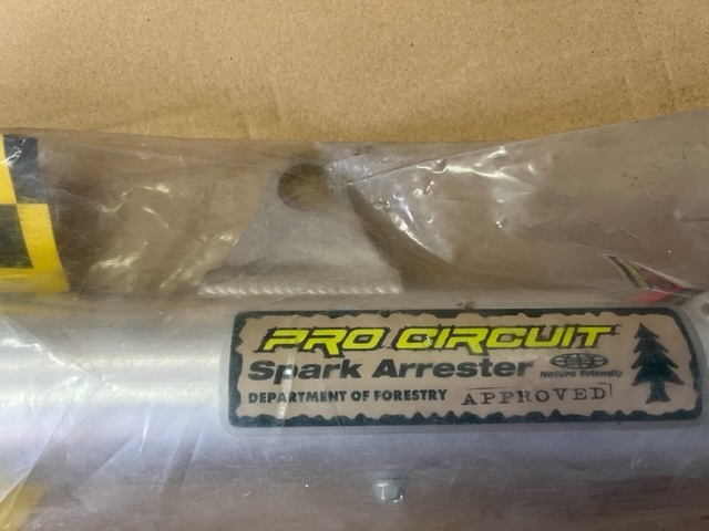  Pro Circuit Honda CRM250 *91~98 silencer (No.020-2)