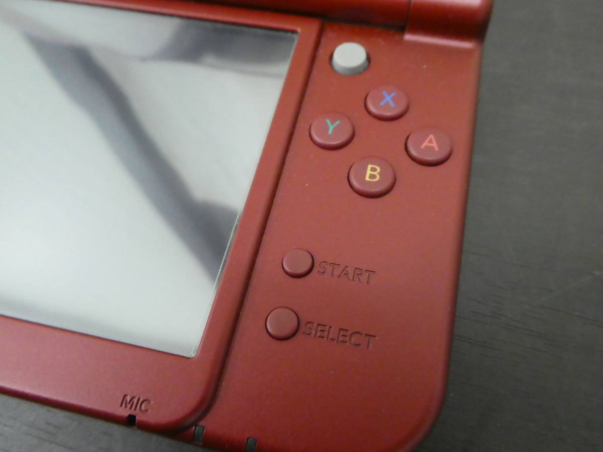 ☆ Nintendo New ニンテンドー 3DS LL メタリックレッド 動作確認済み