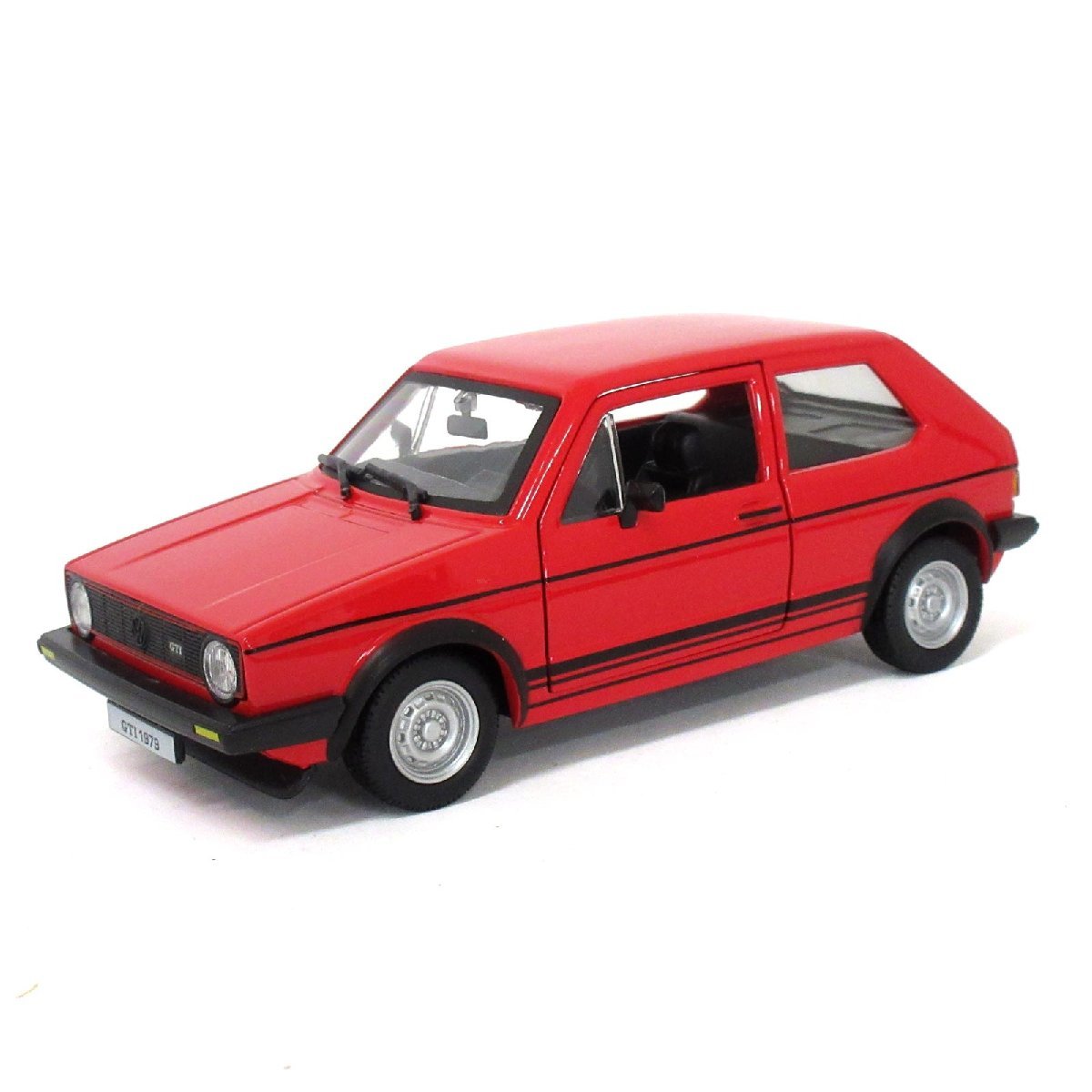 1/24 フォルクスワーゲン 初代ゴルフ GTI 1979 ミニカー VW　ダイキャスト製ボディ 模型　GOLF MK1 ブラーゴ_画像1