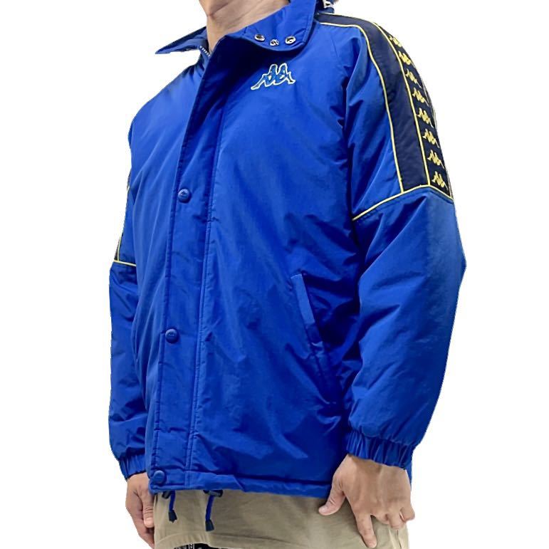 オープニング 大放出セール 新品 Kappa カッパ 222BANDA バンダ 袖テープ ライン 中綿 キルティング ジップアップ フード収納 ジャケット 希少 イタリア EU インポート ダウン オープニング 大放出セール 新品 Kappa カッパ 222BANDA バンダ 袖テープ ライン 中綿 キルティング ジップアップ フード収納 ジャケット 希少 イタリア EU インポート ダウン