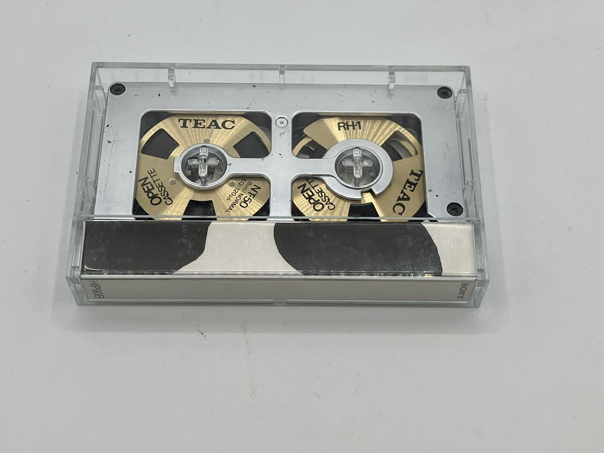 NT-50 TEAC open CASSETTE オープン カセット RH-1 レトロ テープ-