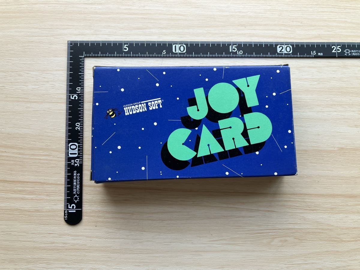 MSX joycard ジョイカード コントローラー ハドソンソフト hc-62-2 hudson soft 保証書 空箱 当時物 レトロ_画像1