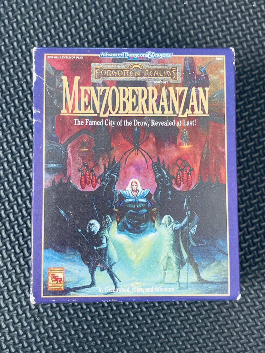 Forgotten Realms Menzoberranzan 2nd カードゲーム 英語版 テーブルトークTRPG