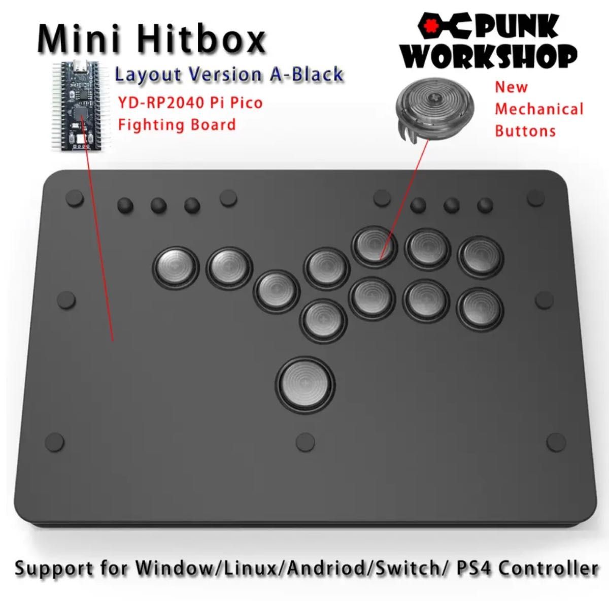 最新モデル】Punkworkshop Hitbox-