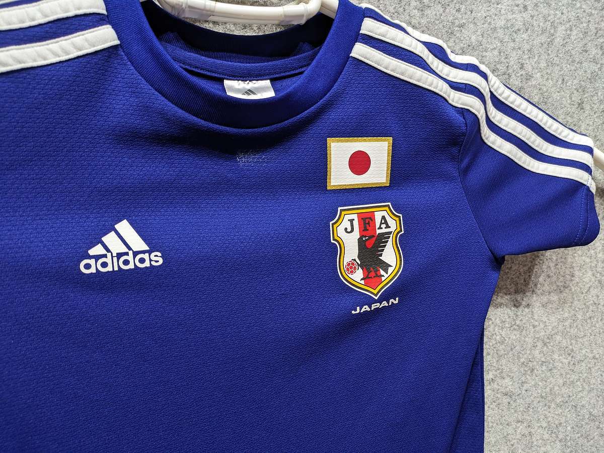 アディダス adidas サッカー フットサル 日本代表 ユニフォーム 普段着 半袖 [サイズ: 140 /カラー: 写真参照]_画像3