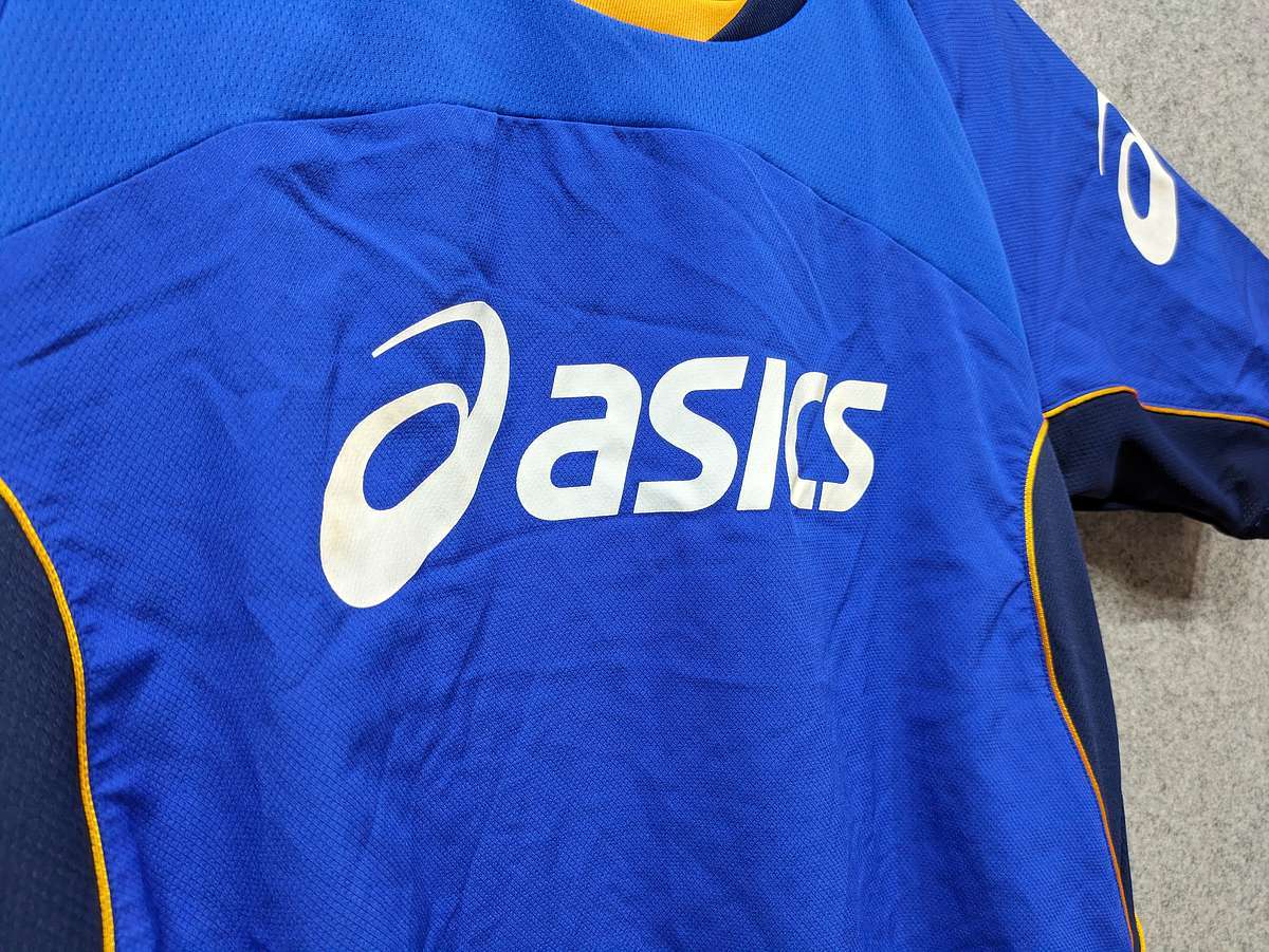 アシックス ASICS サッカー フットサル ピステ(内面1枚地) 練習着 半袖 [サイズ: M /カラー: 写真参照]_画像4