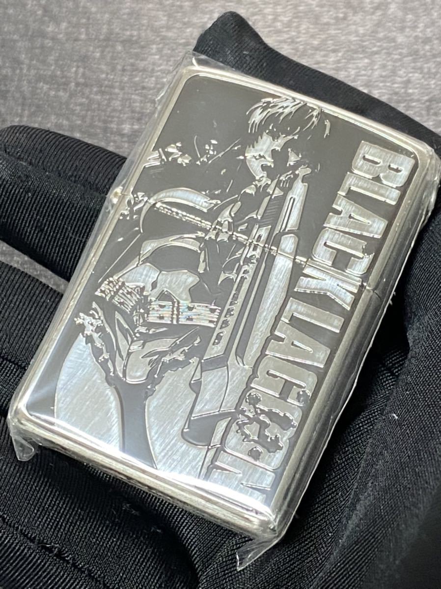 zippo ブラックラグーン レヴィ 両面デザイン 特殊加工 希少モデル 年製 ② BLACK LAGOON ケース 保証書付き