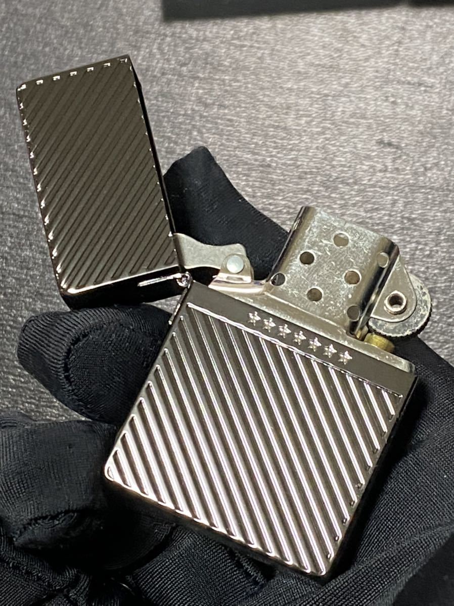 zippo Seven Stars 1935REPLICA 限定品 両面刻印 希少モデル 2007年製 ② 外ヒンジ セブンスター ケース 保証書付き