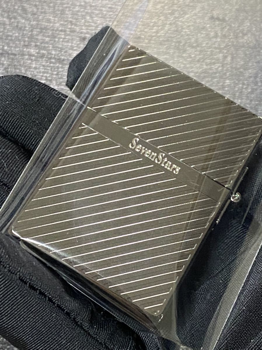 zippo Seven Stars 1935REPLICA 限定品 両面刻印 希少モデル 2007年製 ② 外ヒンジ セブンスター ケース 保証書付き