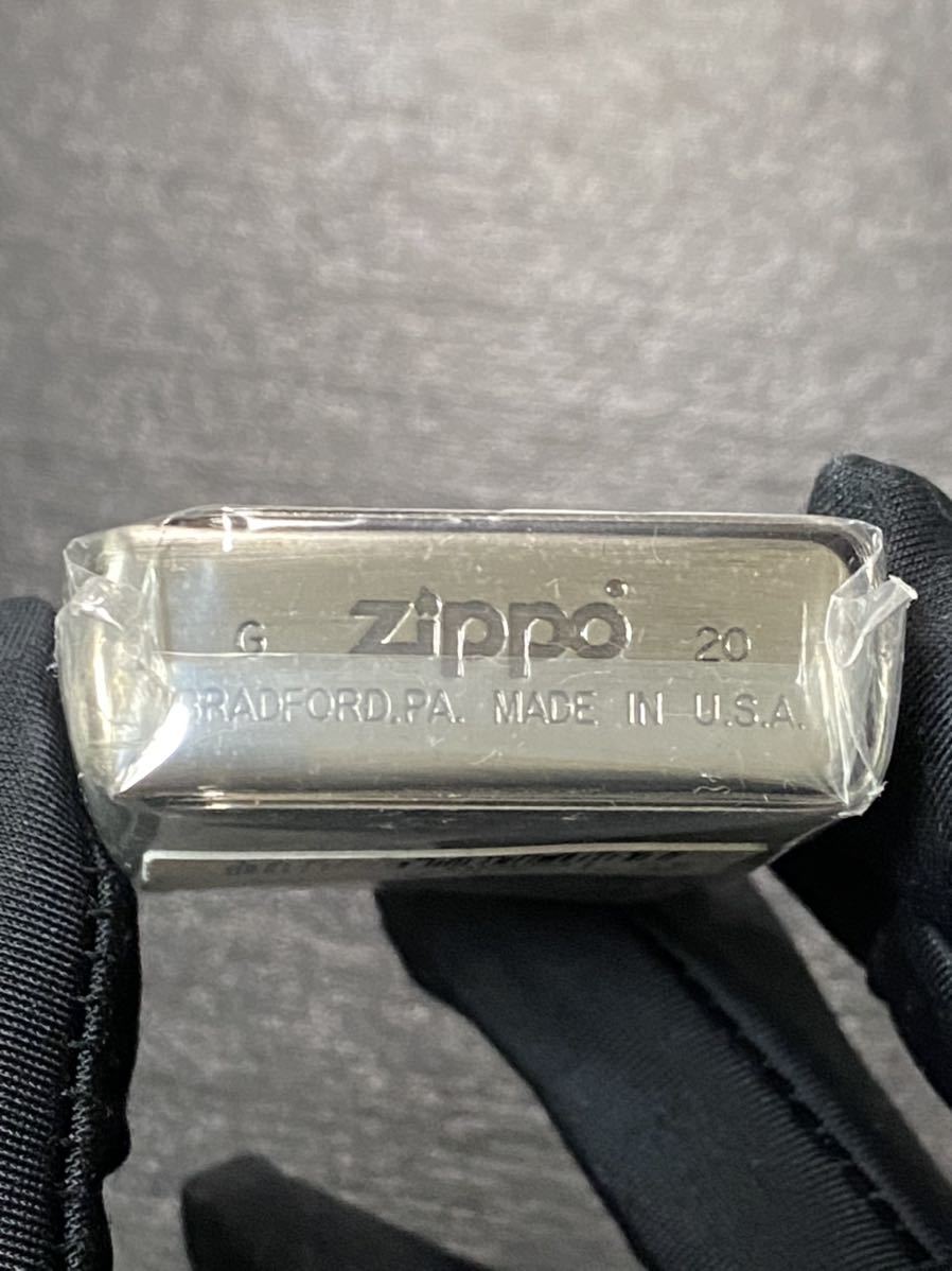 zippo フレームメタル パイソン 革 立体メタル 希少モデル 2020年製 ケース 保証書付き