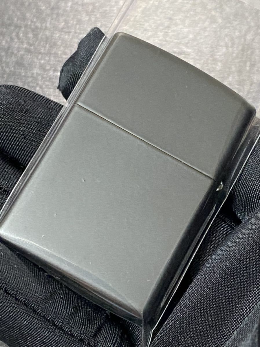 zippo WINNER BLACK 前面加工 希少モデル 2017年製 ② シルバーインナー 2017年製_画像3