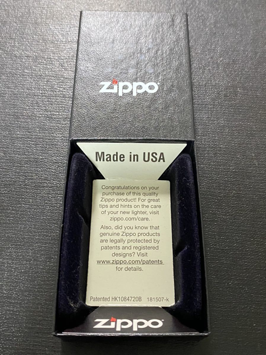 zippo カウボーイ ブラッククラックル 希少モデル 2016年製 シルバーインナー 2016年製 ケース 保証書付き_画像10